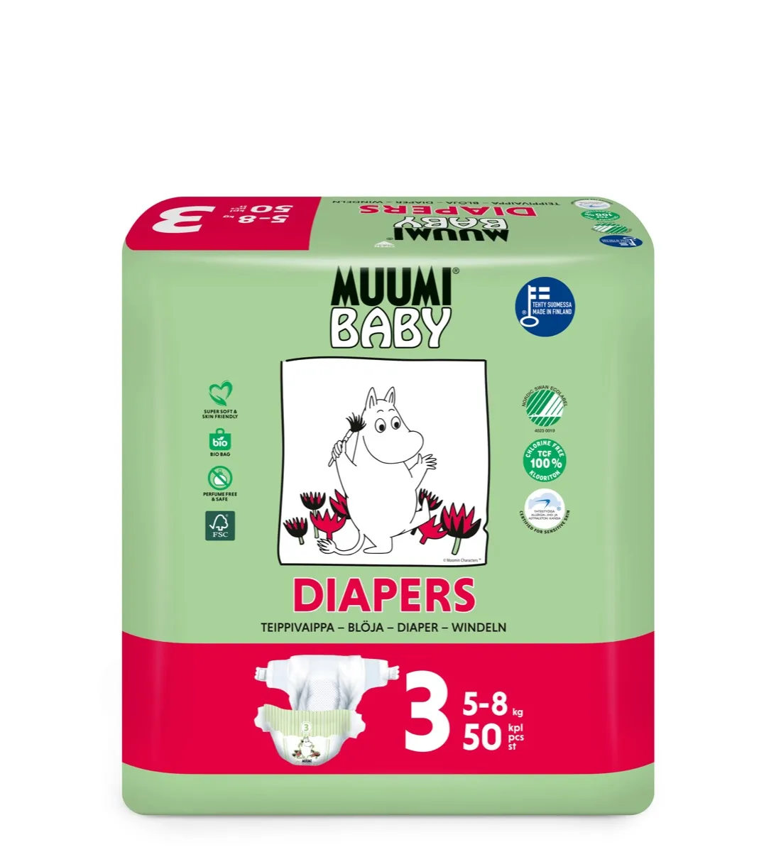 pampers premium care niemowle