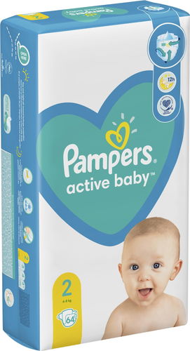 pampers active baby dry 6monthly pack