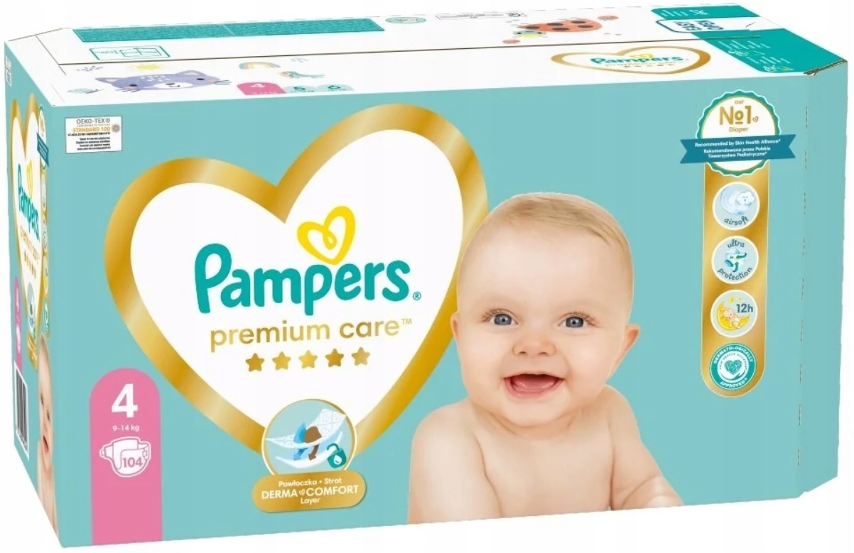 pampers 2 zółte