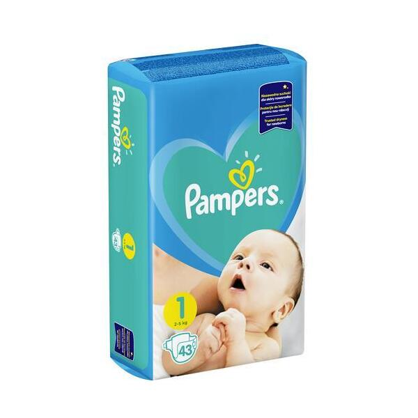 pampers pieluchy new baby 1 43 szt.