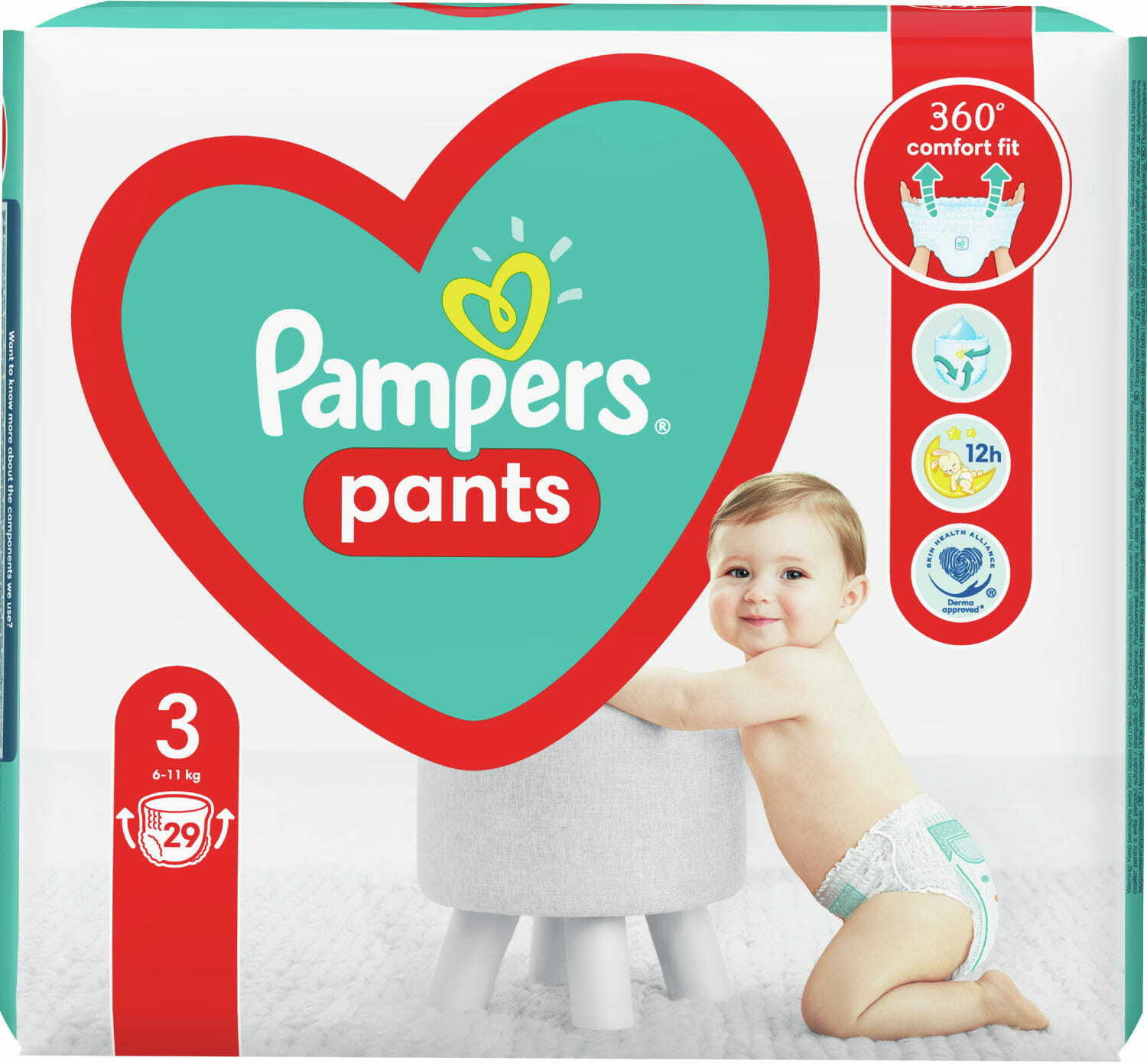 pieluchy pampers rozmiar 7 opinie