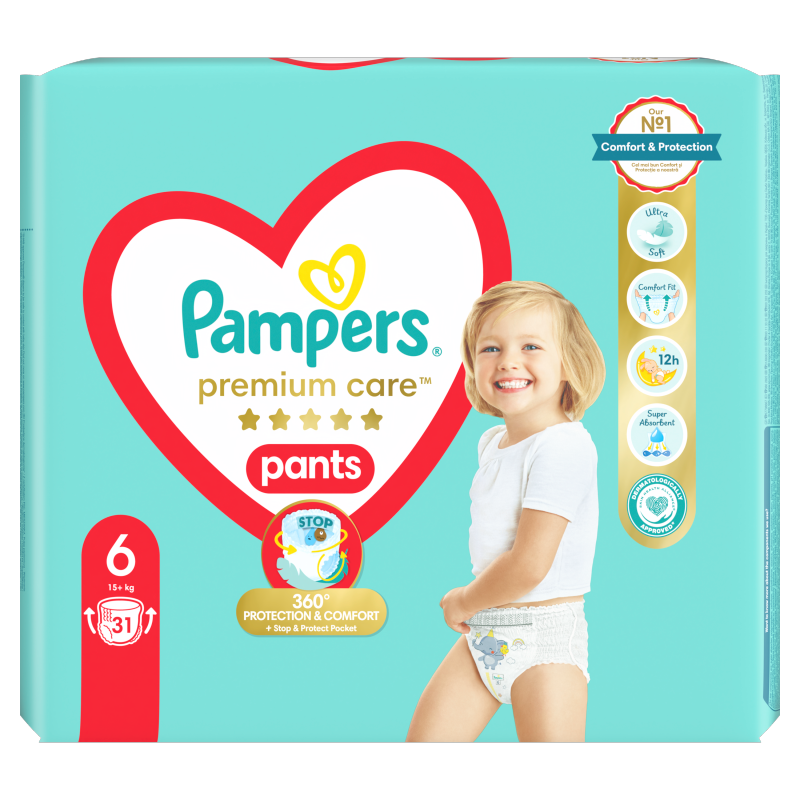 pampers pieluchomajtki pants 7 mega box 80 sztuk