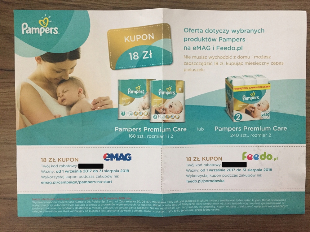 auchan promocje pampers