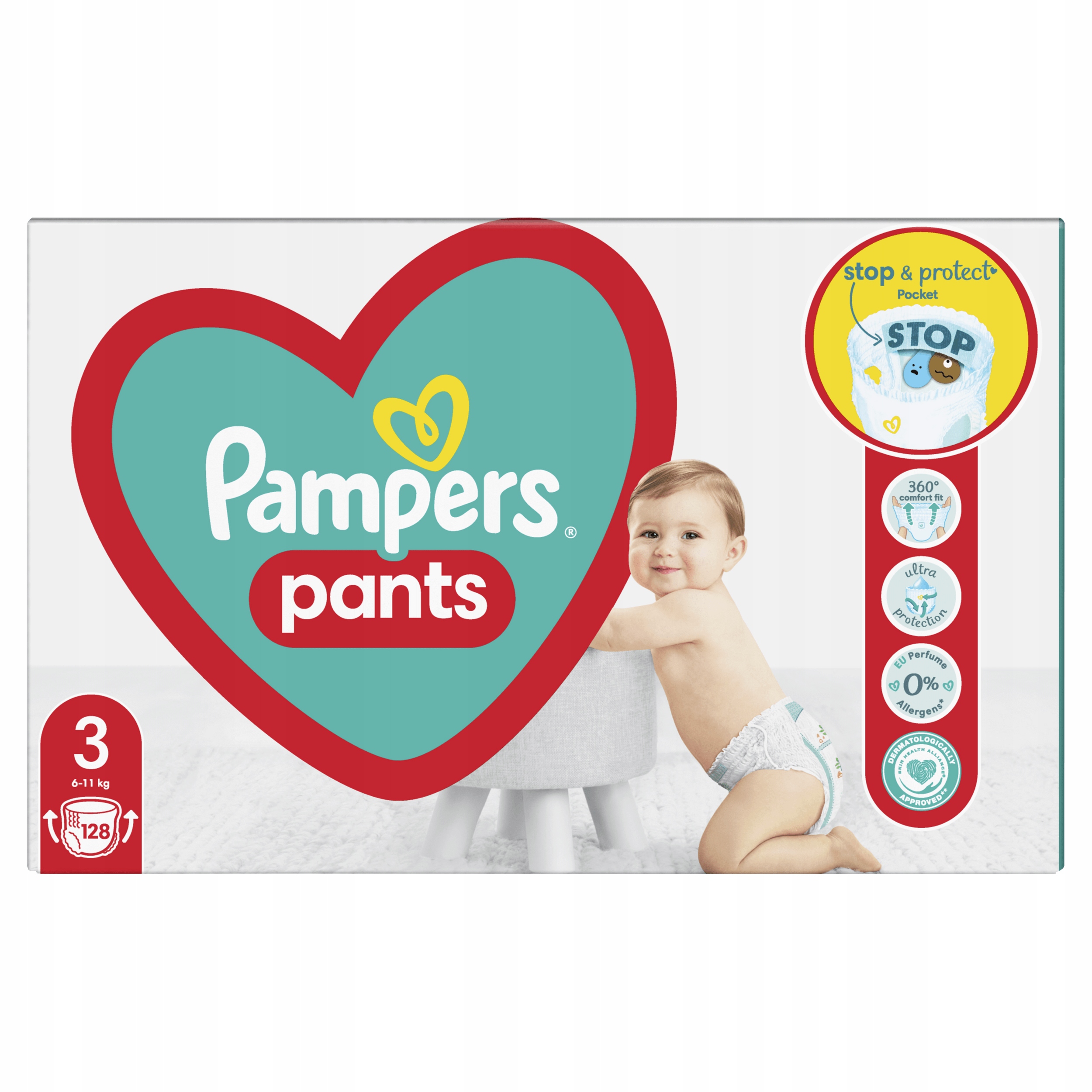 pampers pieluchomajtki rozmiar 4