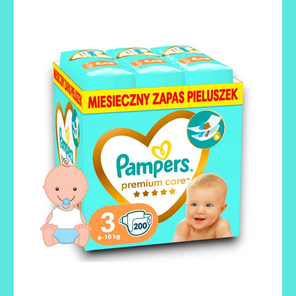 pampers active girl 6 allegro