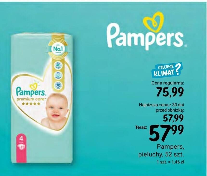 pieluchy pampers 2 144 szt