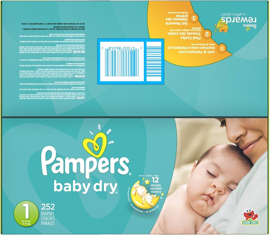 pampers 2 143 sztuki