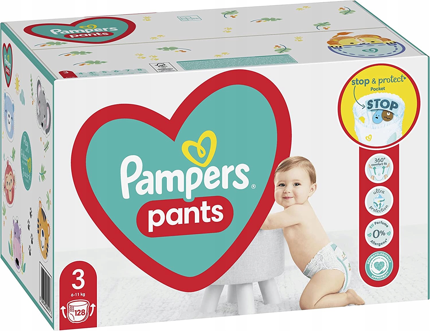 pampers sleep&play 3 midi 58szt