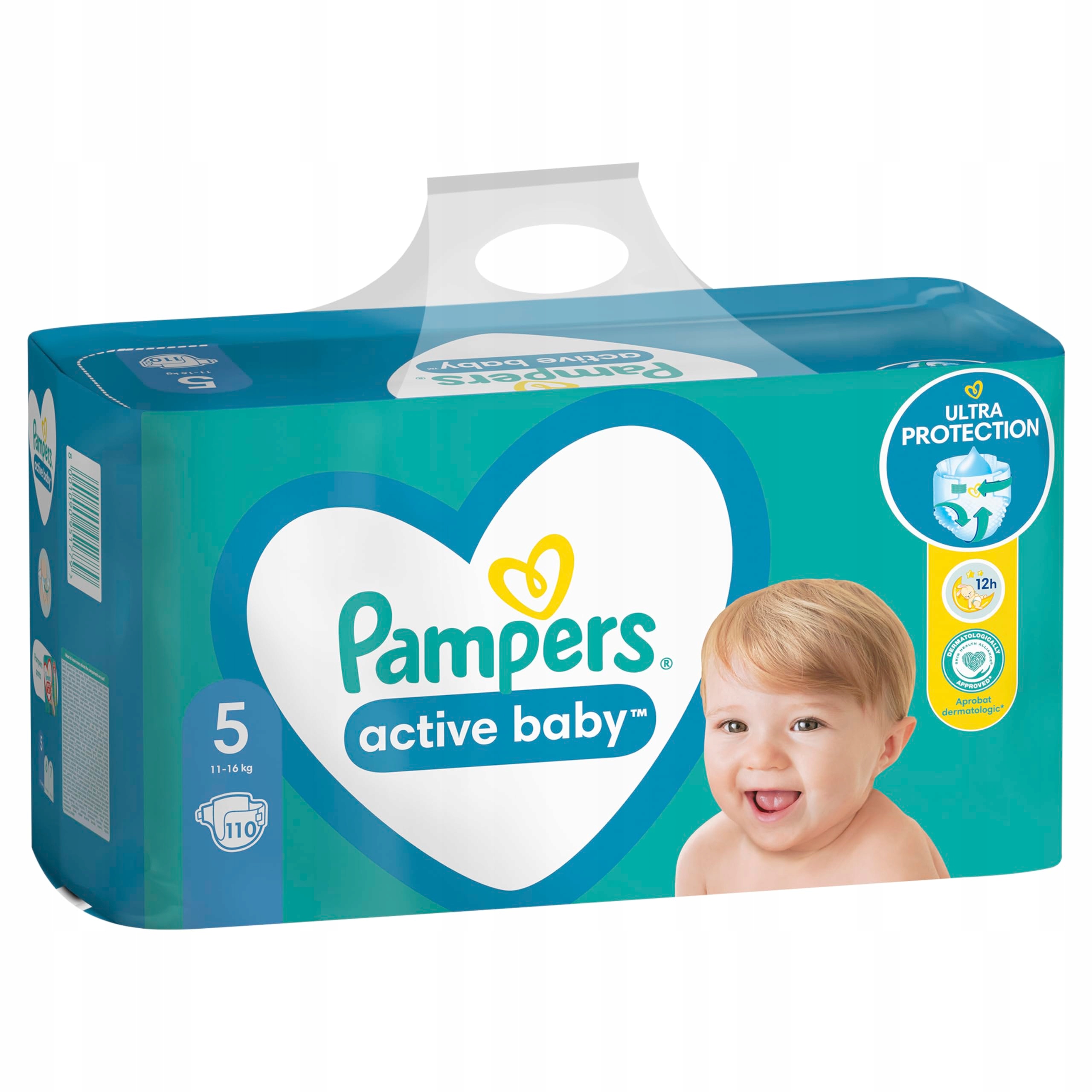 pampers active baby dry r.3 15 szt