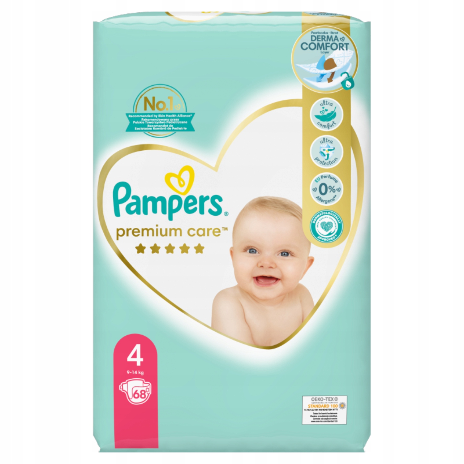 porównanie pampers 4+ a dada 4