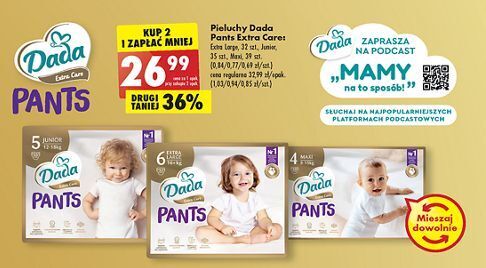 tescopampers pants pieluchomajtki 4 52 szt