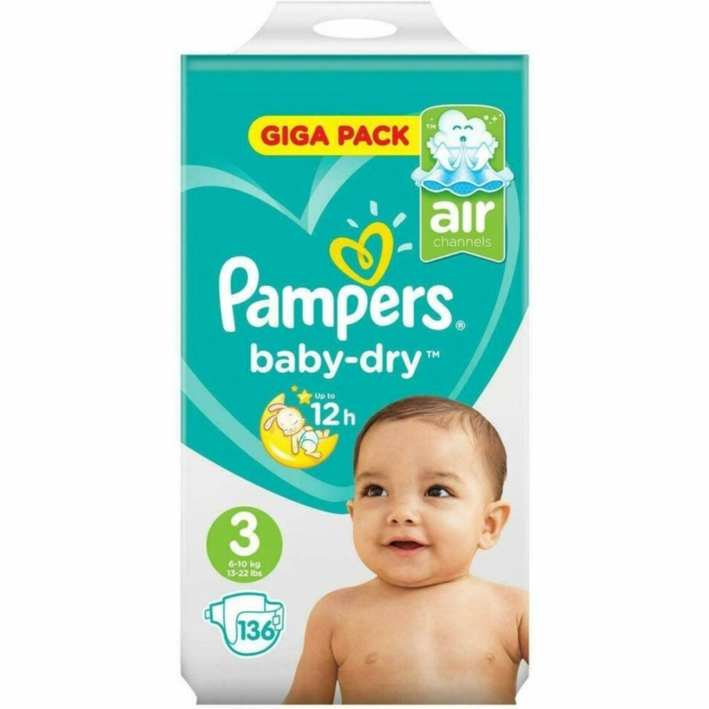 pampers 174 pieces