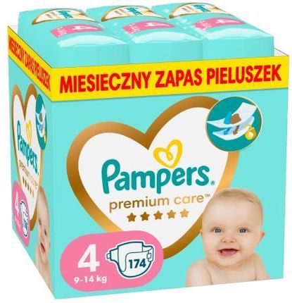 pampers premium care pieluchy jednorazowe rozmiar 3 midi 204 szt