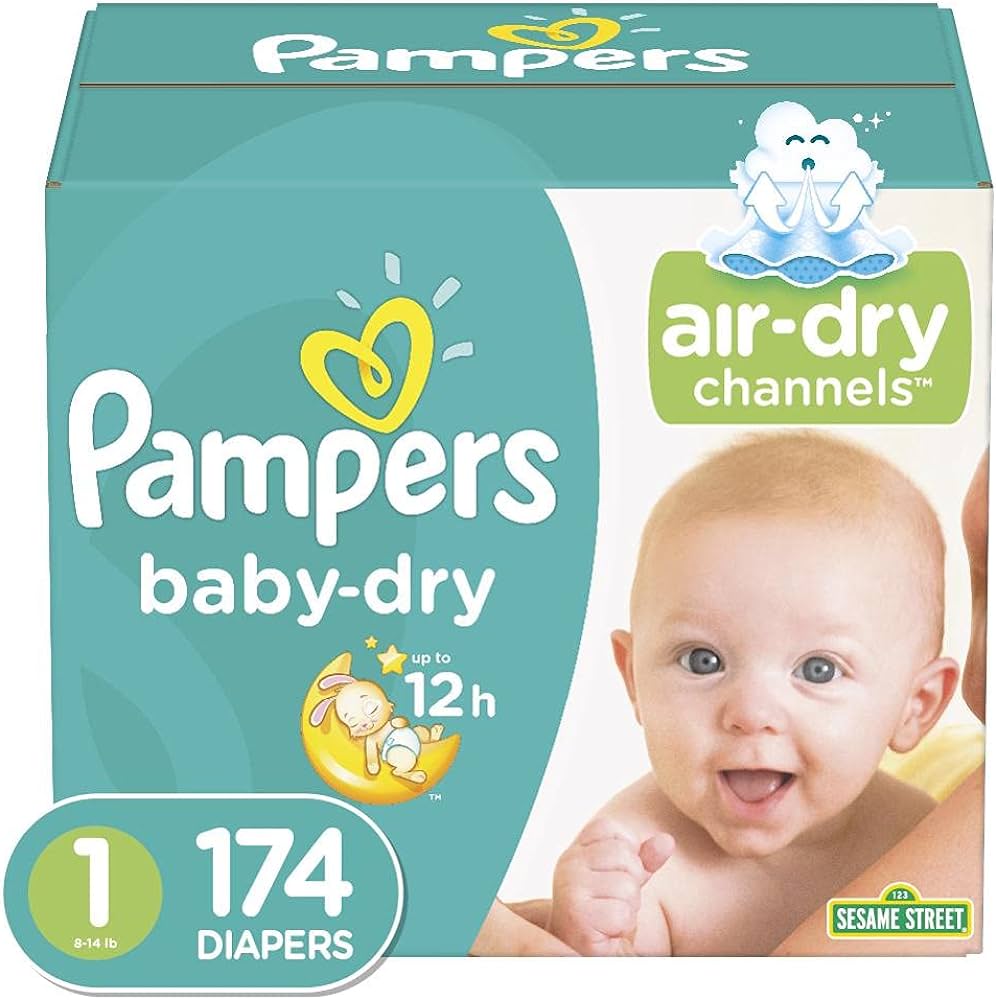 paczka pieluch pampers