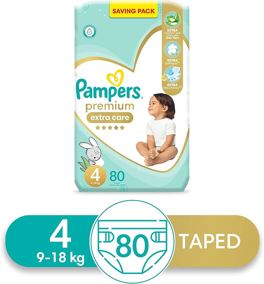 pieluchy pampers premium care 3 midi 120szt