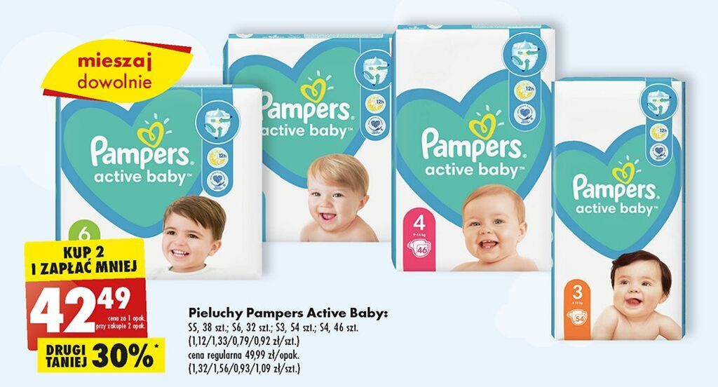 pampers pants rozmiary 5