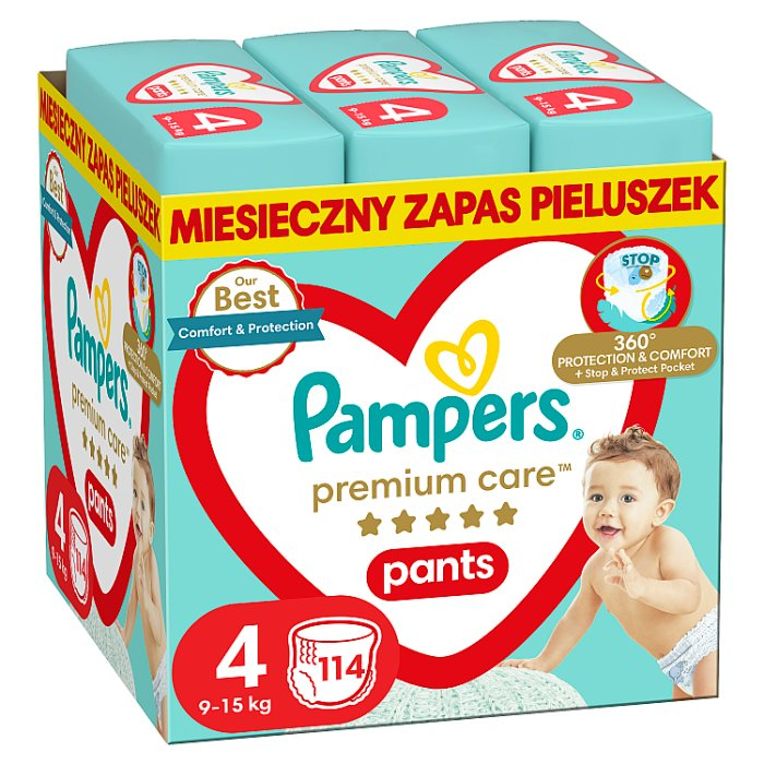 ostre pieluchomajtki pampers