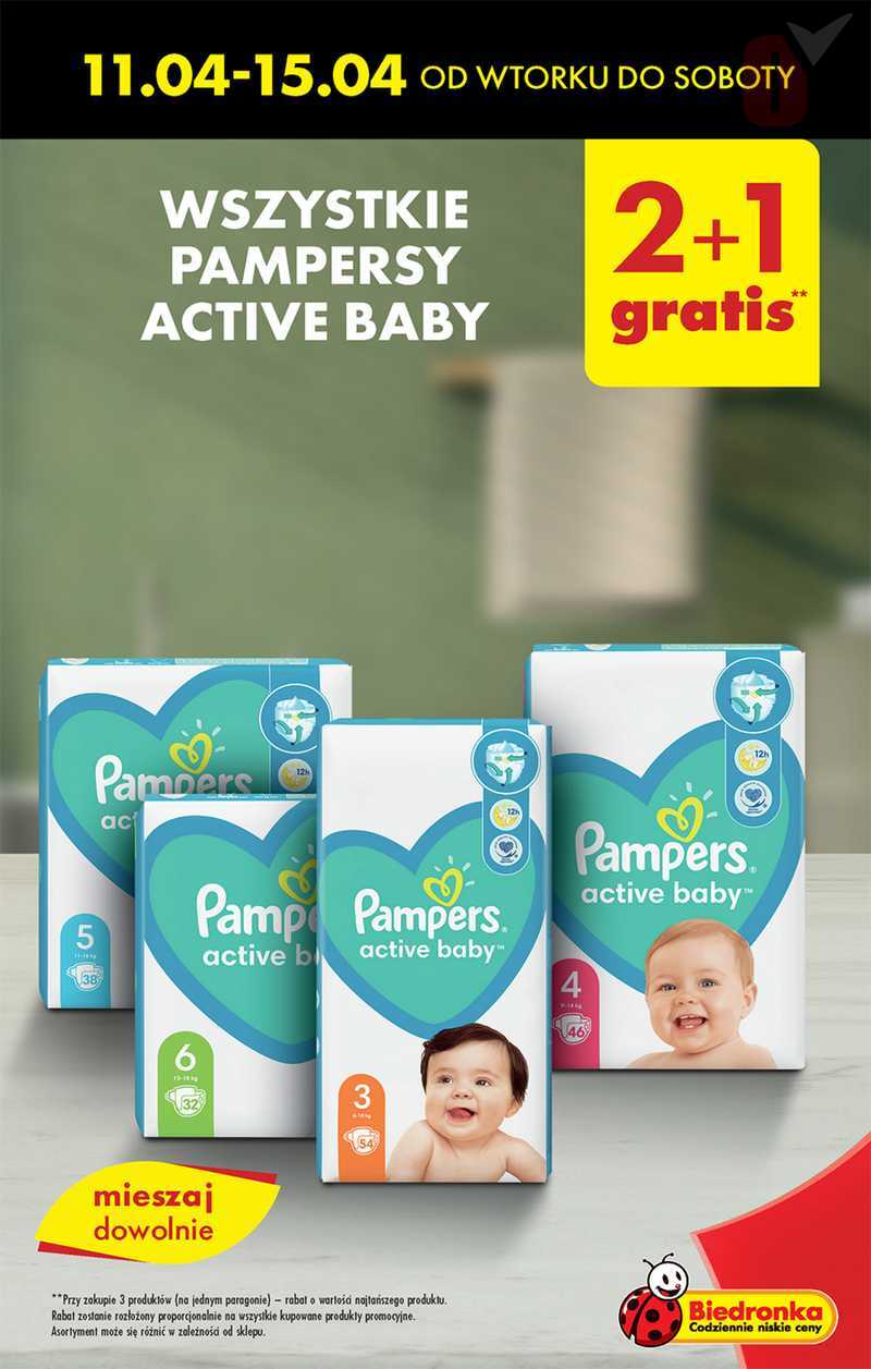 pieluszki z wycięciem na pępek pampers allegro