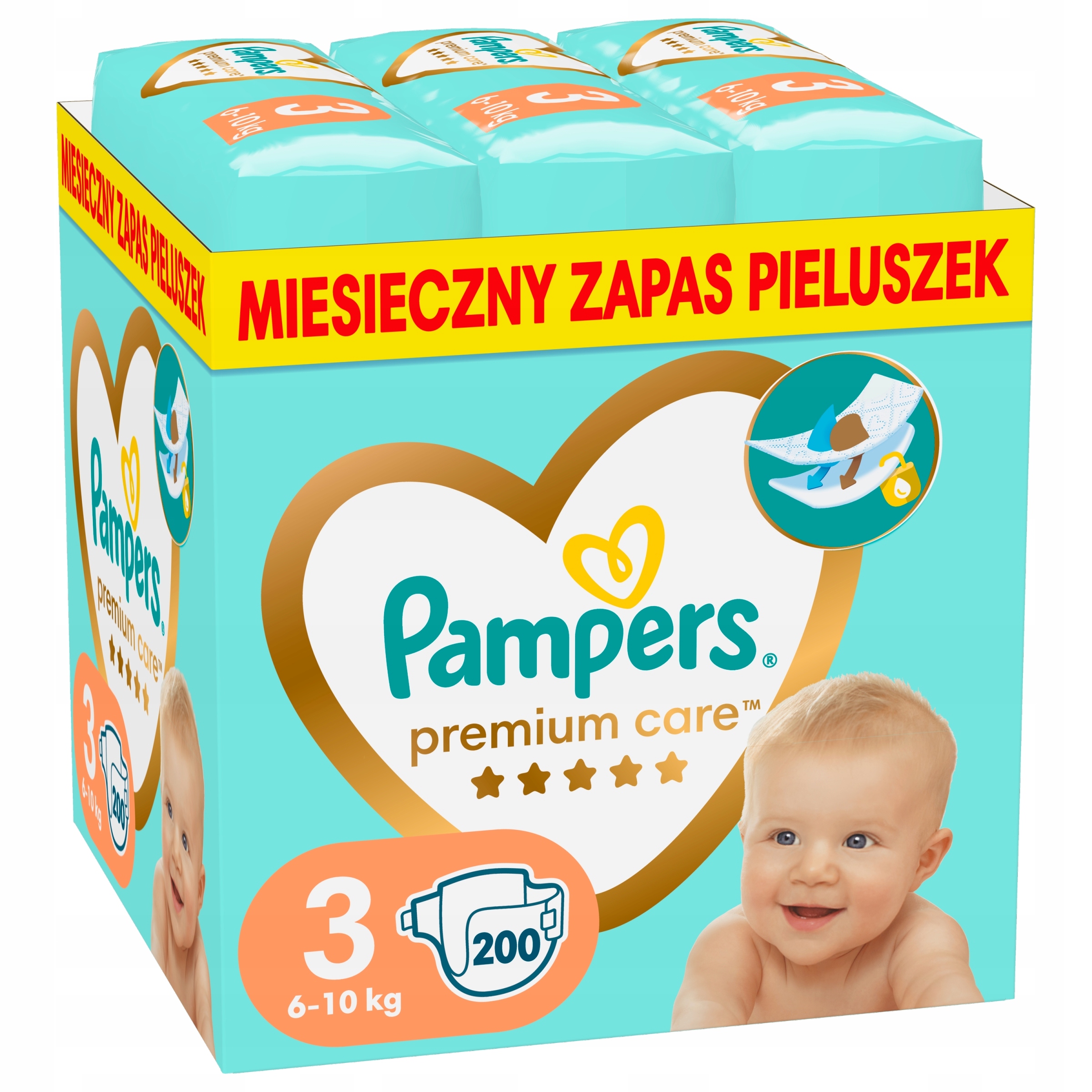 ceneo pampers 1 premium care vs new born