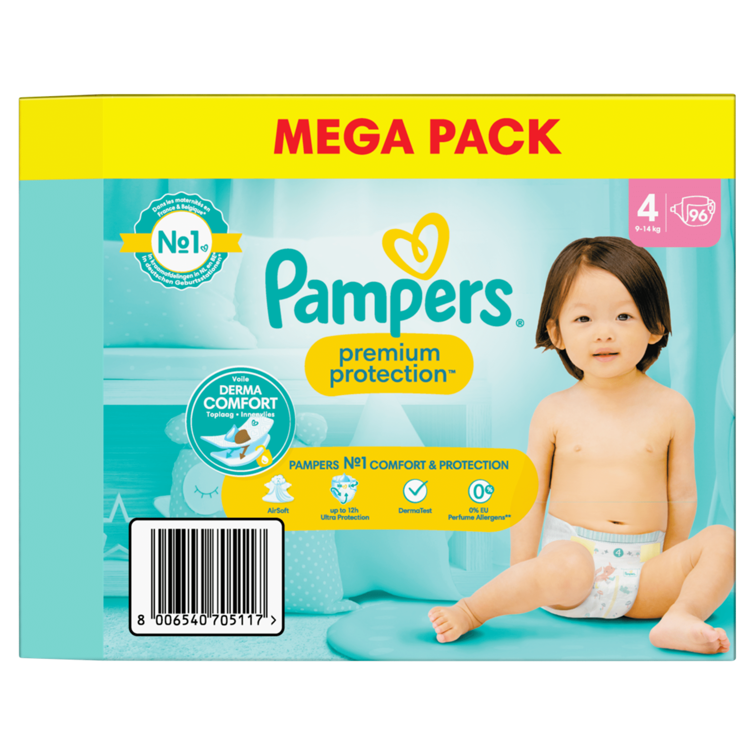 pampers 2 74 sztuki