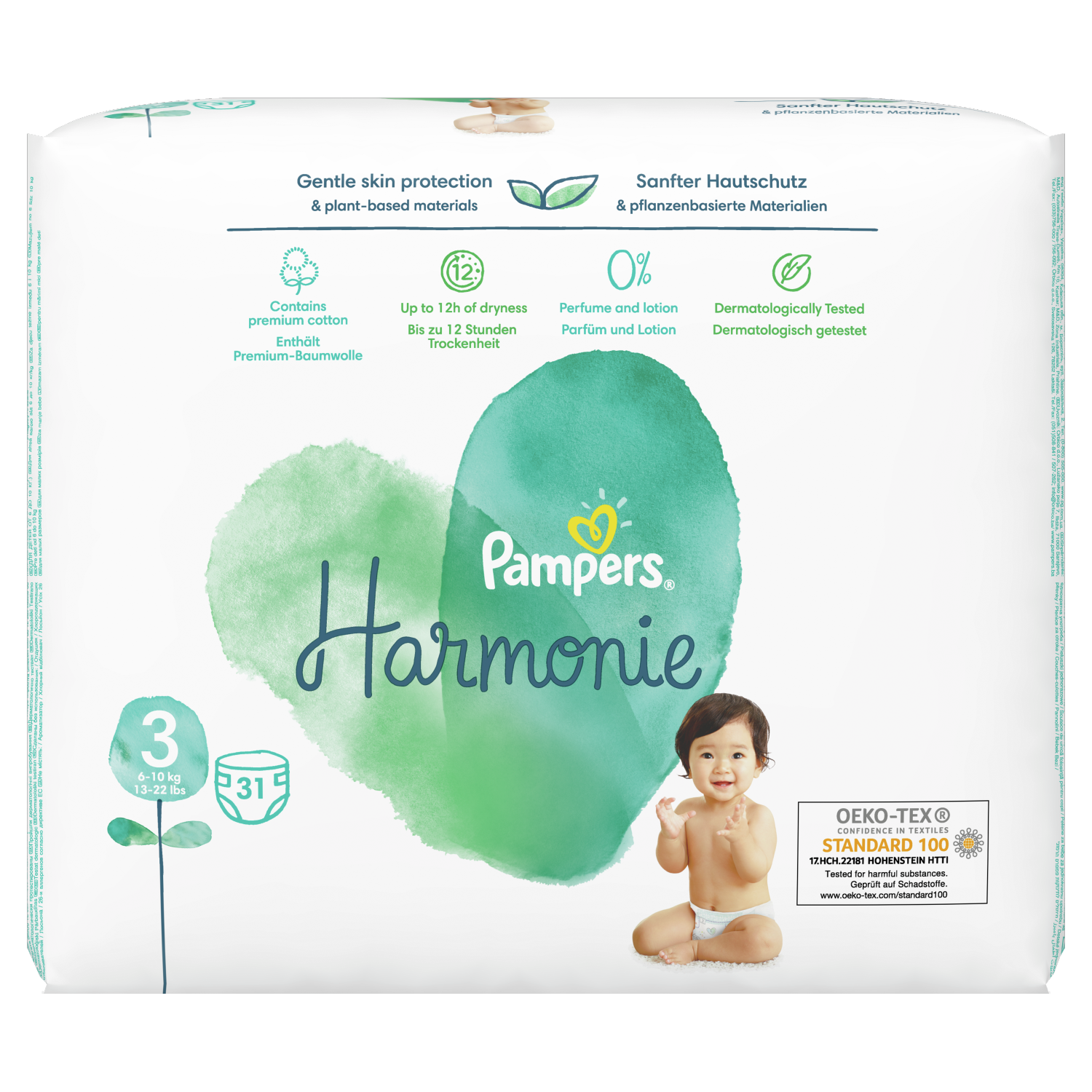 pampers new baby dry cena