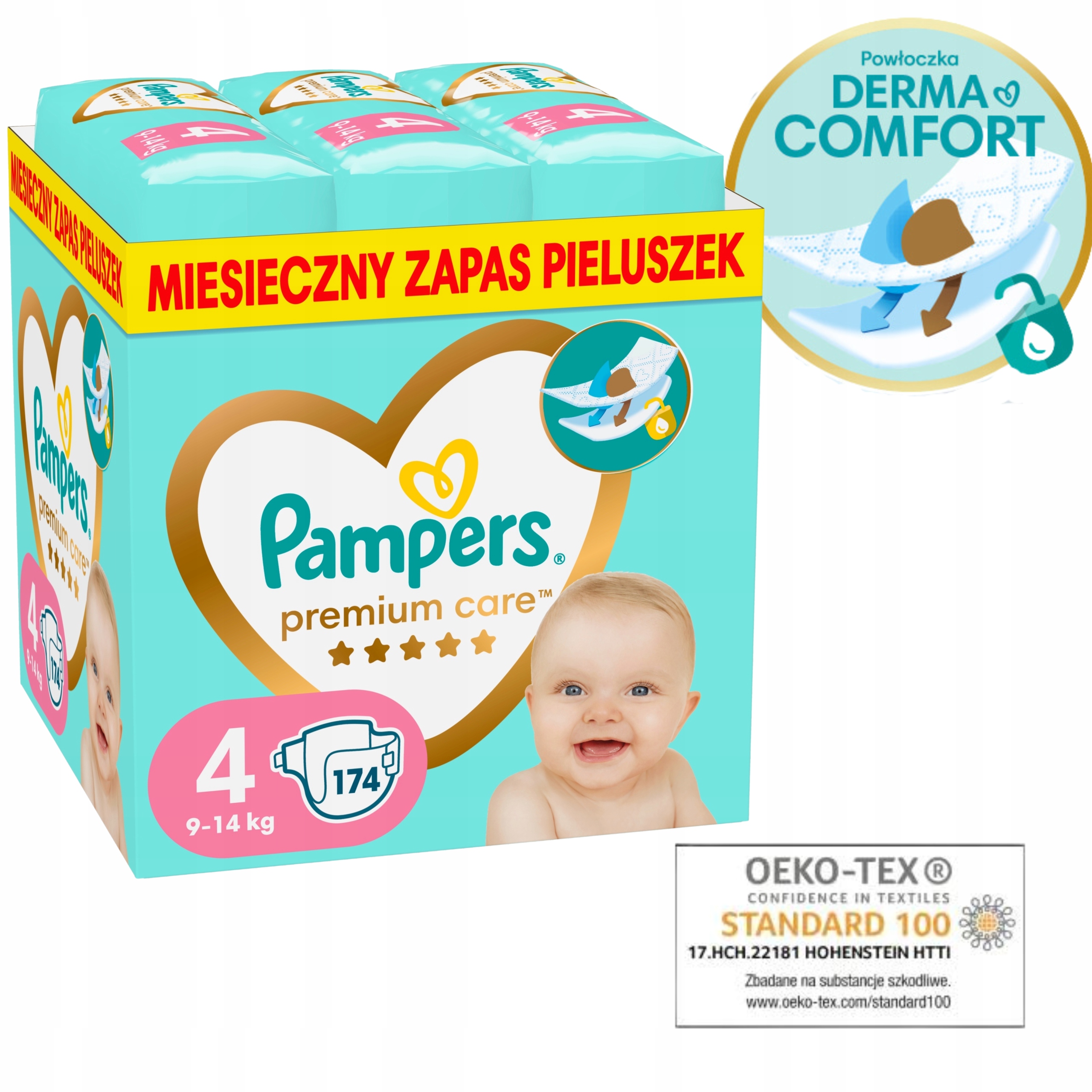 pampers niemieckie dla dziewczynek