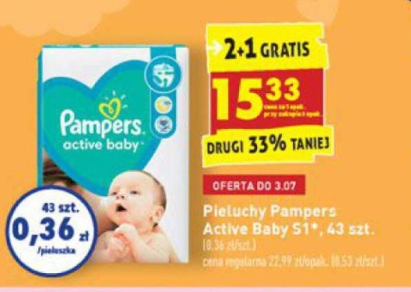 rosmanna promocja na pampers