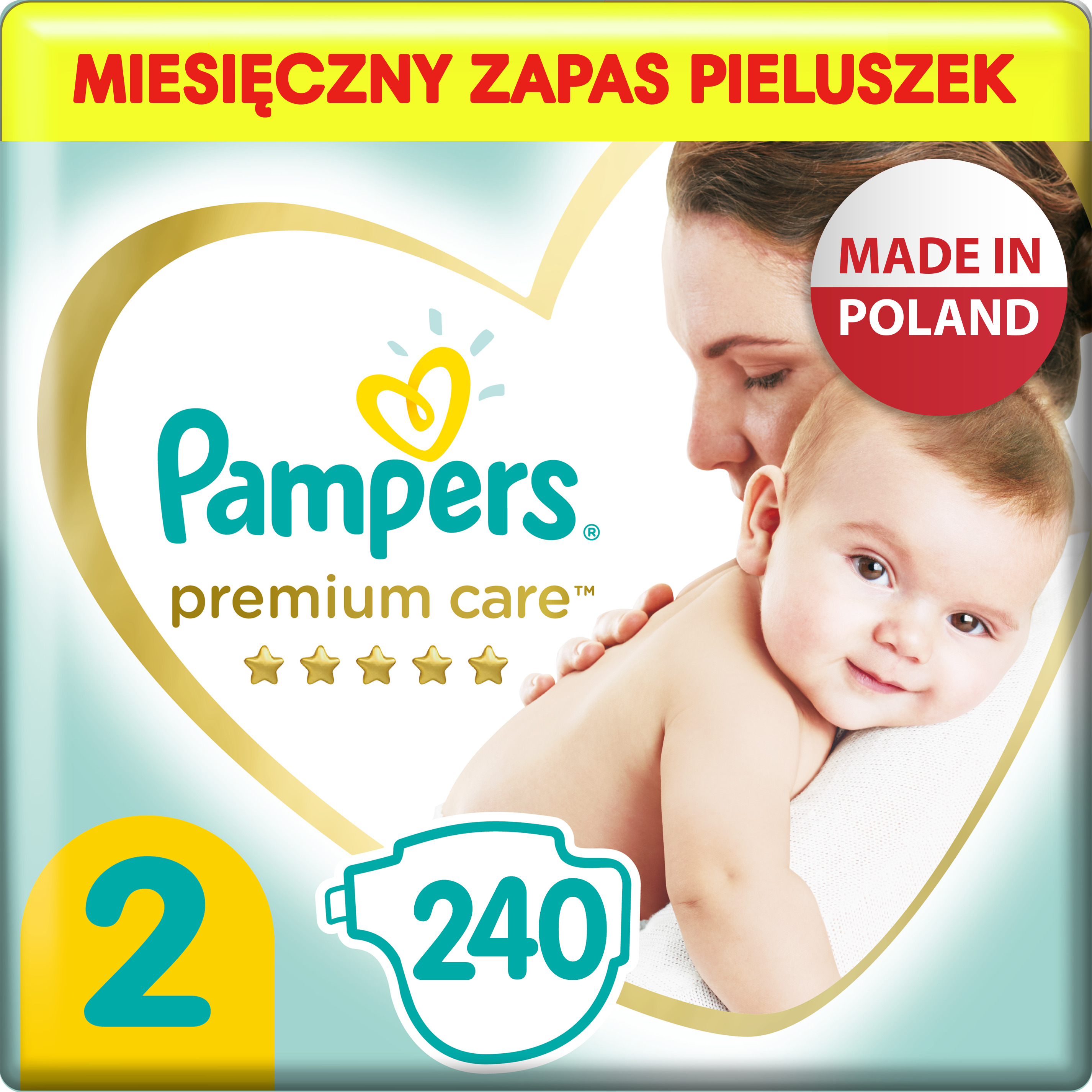 pampers premium care mega pack pieluszki jednorazowe 5 9 kg