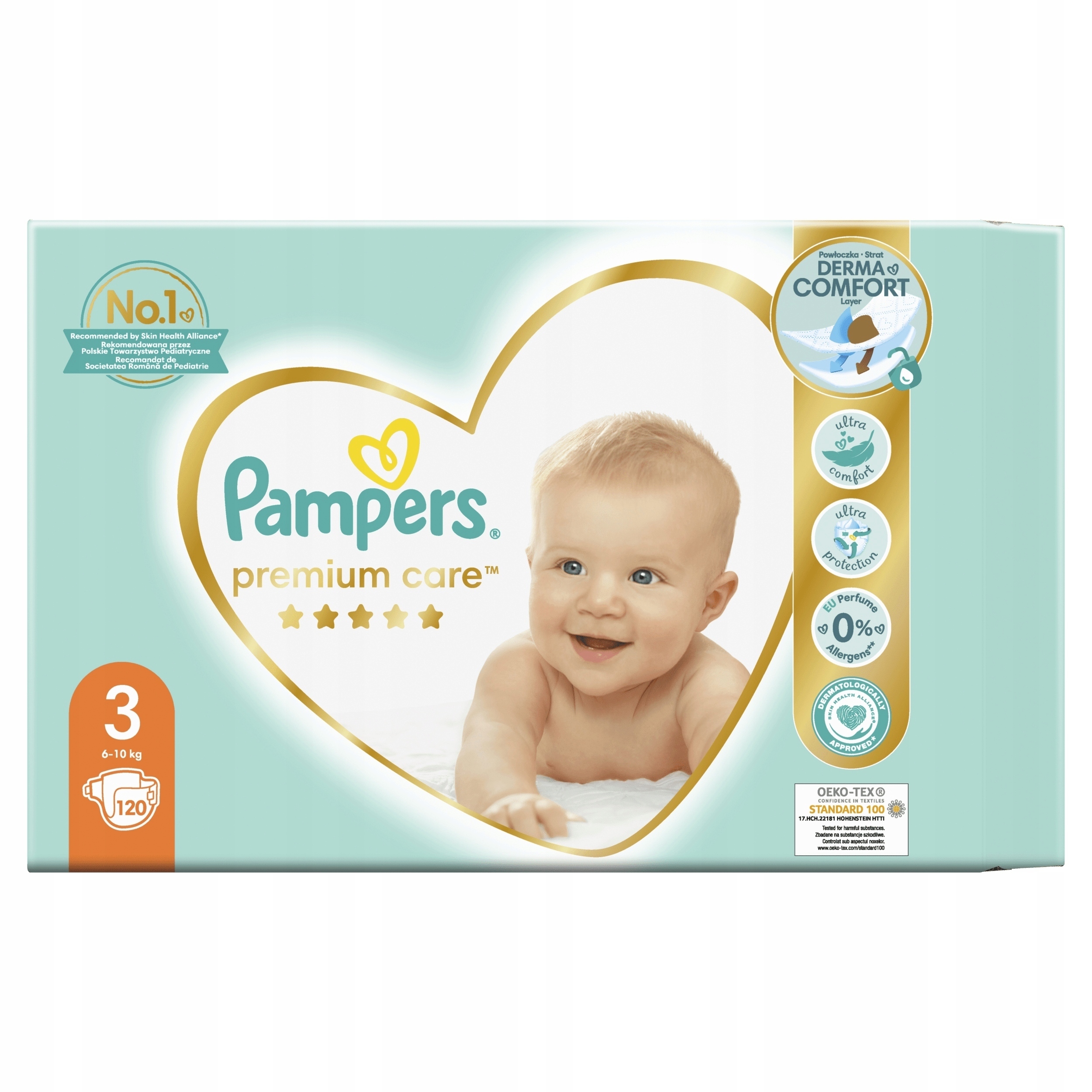 pampers premium care mega box pieluchy jednorazowe new born