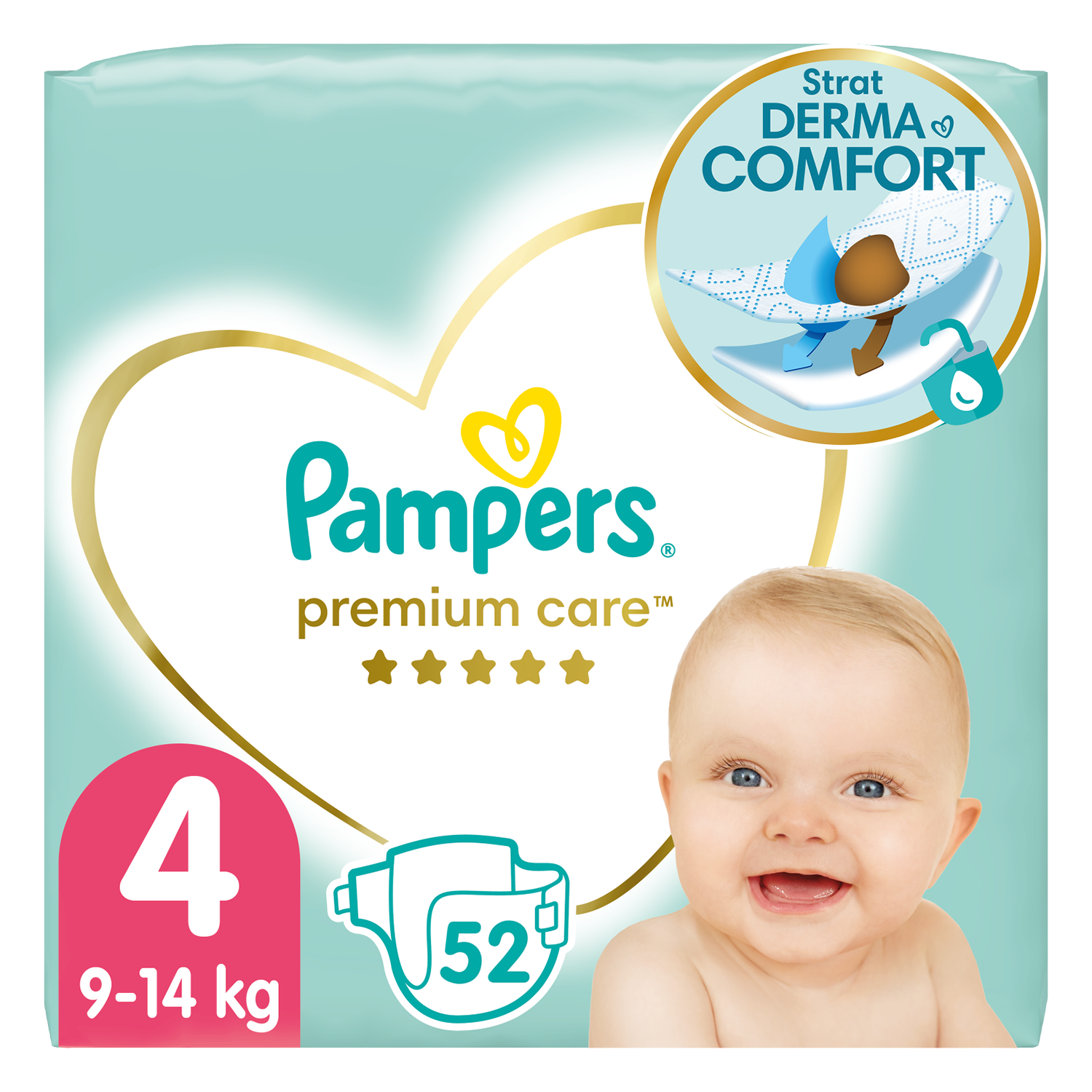 pampers premium care rozmiar 2 mini 3-6kg 80 sztuk