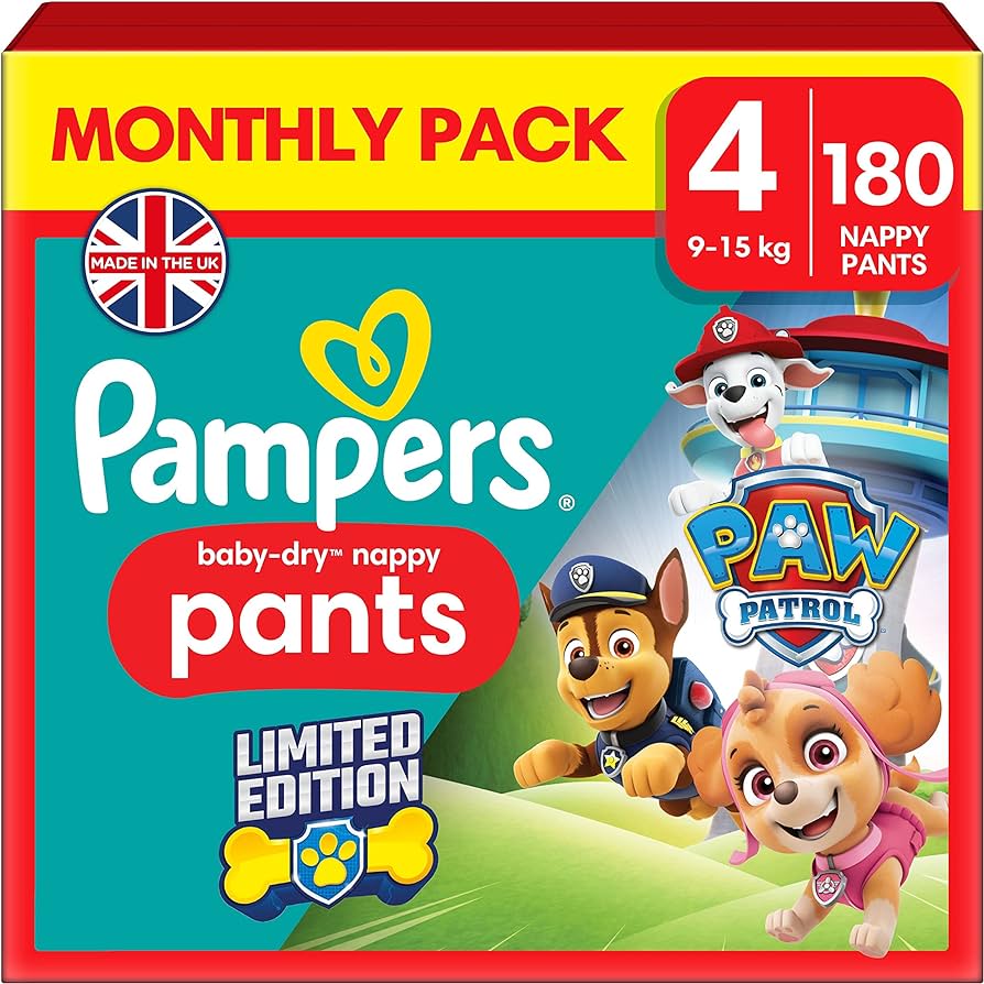 pieluchomajtki pampers 6 active boy