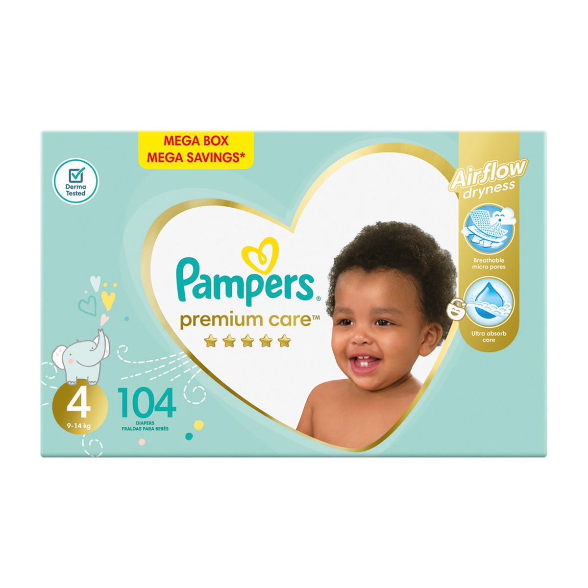 chusteczki nawilżane pampers x64