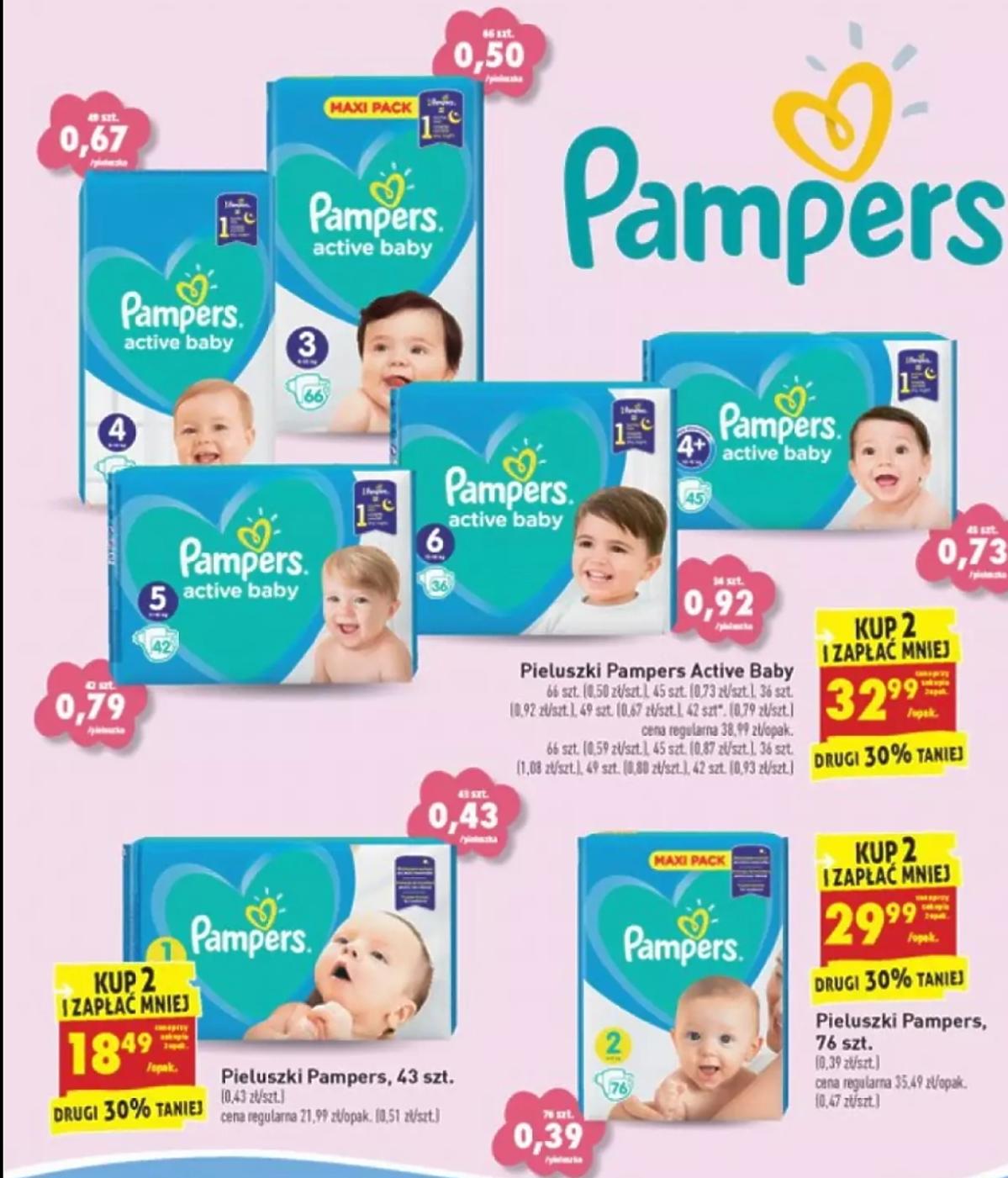 promocja pampers 0