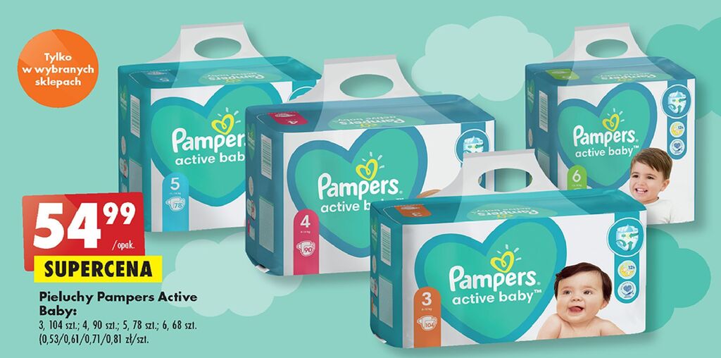 pampers dla samca