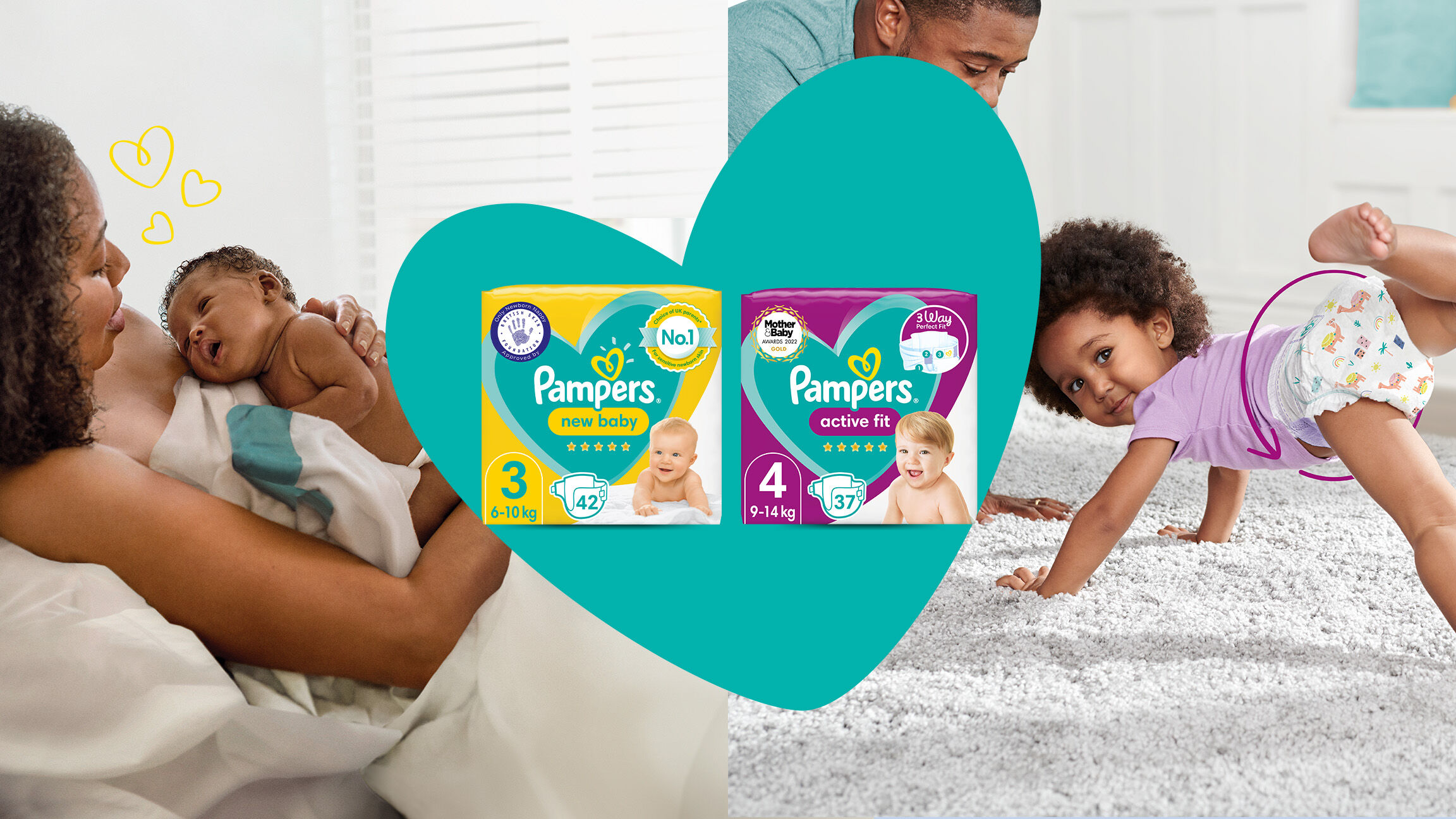 pampers active baby-dry pieluszki 4+ 120