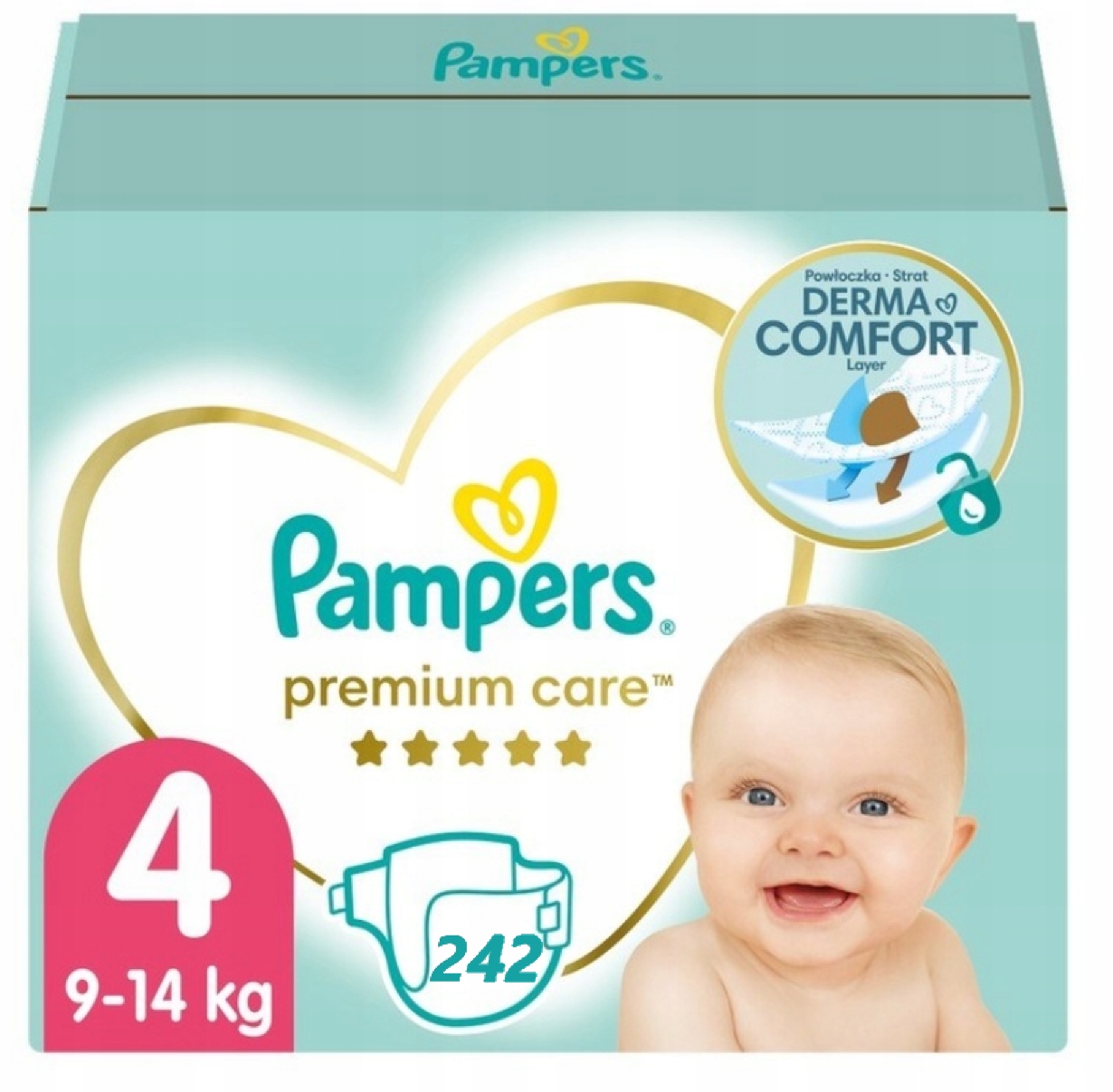 pampers pieluchy 3 60 sztuk