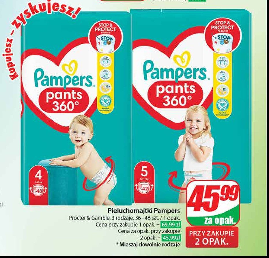 pampers 4 9-14 kg 90 szt ceneo