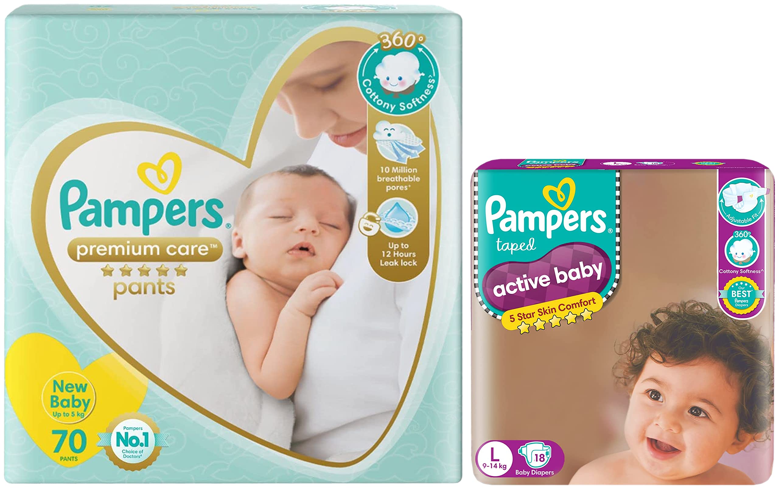 pampers premicum care