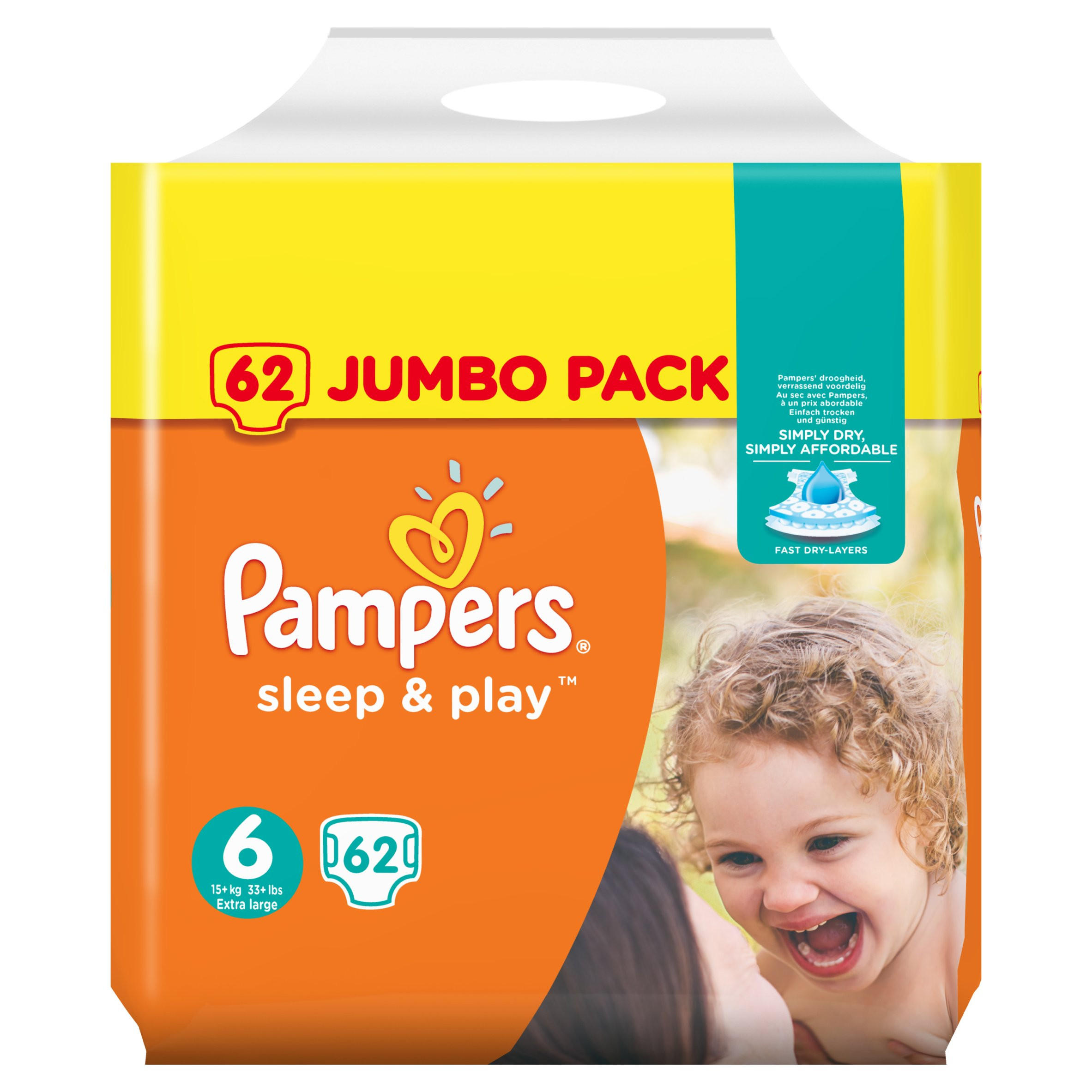 pampers active baby dry 54