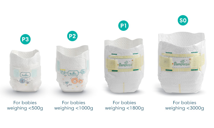 pampers jumbo pack size 3