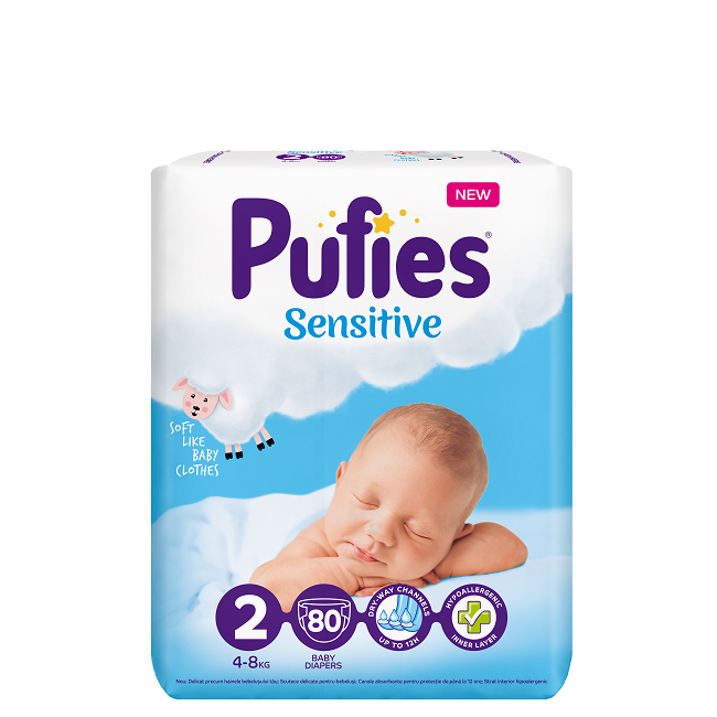 pampers pure protection 132