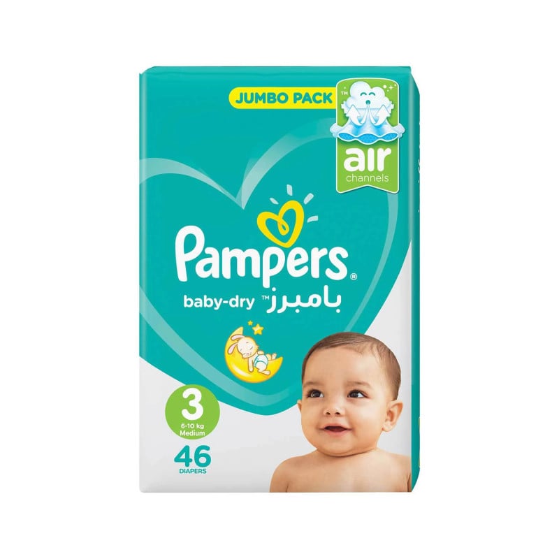 pampers zielony