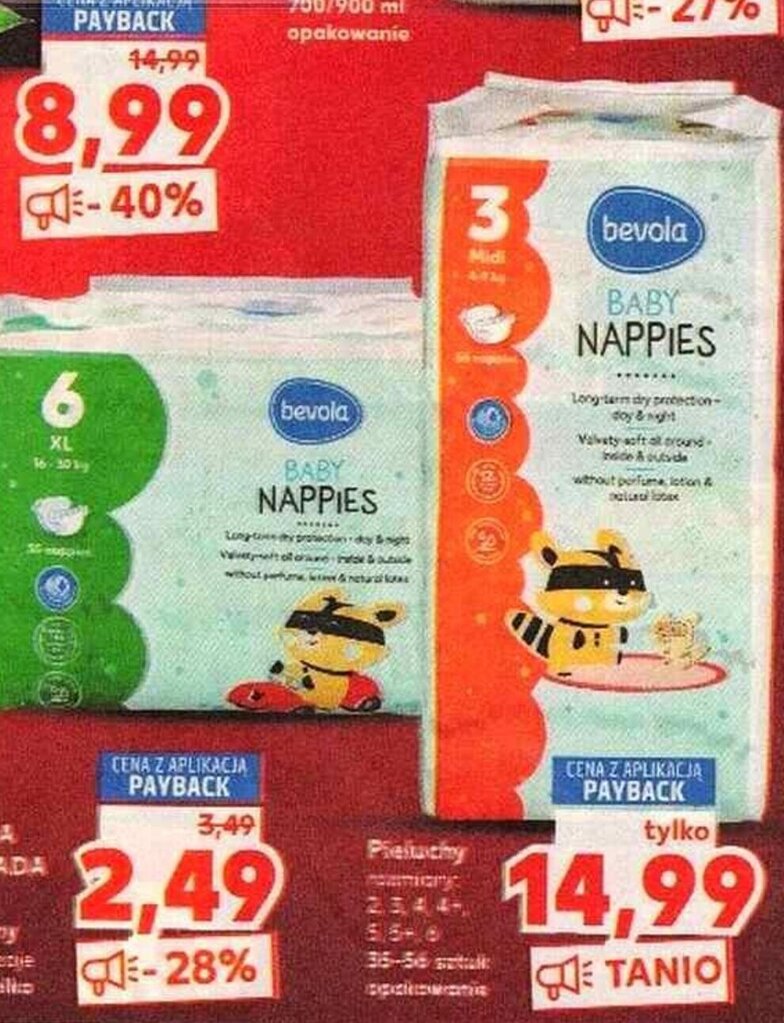 pieluszki pampers karton rozmiar 2