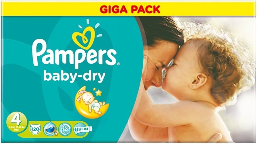 fralda pampers