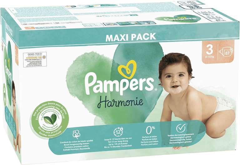 what is the consumption of pampers per month