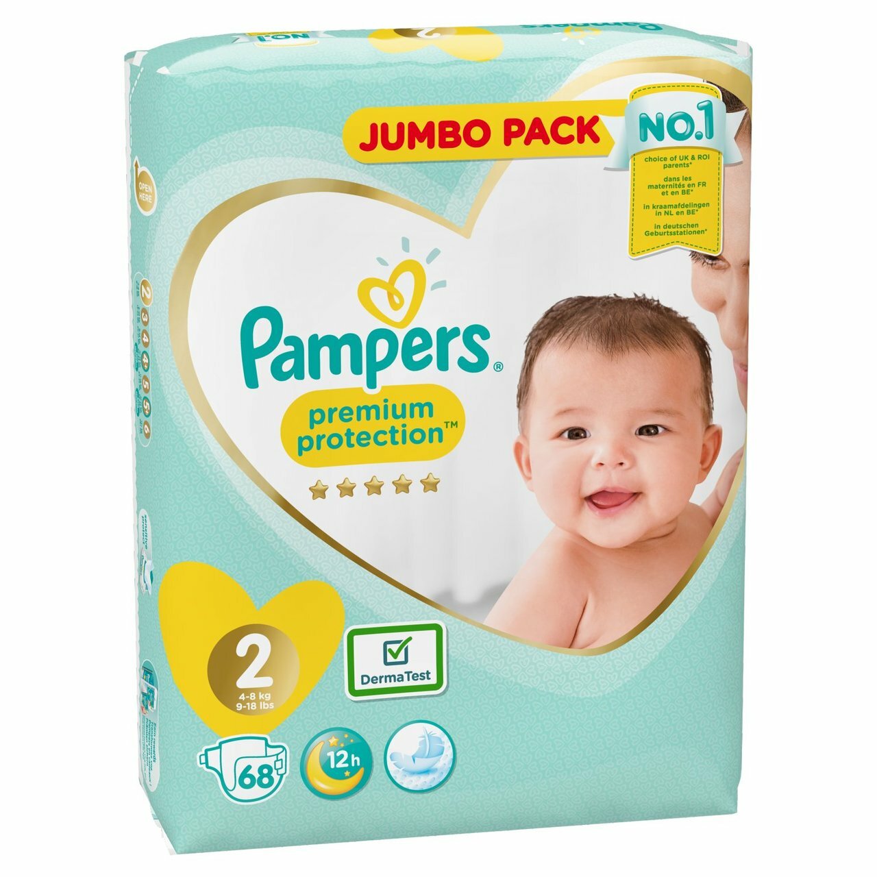 pieluchy pampers active baby 6 mb plus extra large 124sztuki