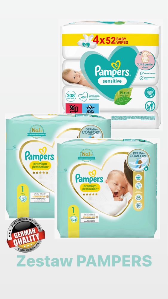 biedronka ceny pampers