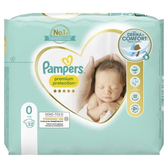 pampers premium care pieluchy rozmiar 1 newborn 2-5kg