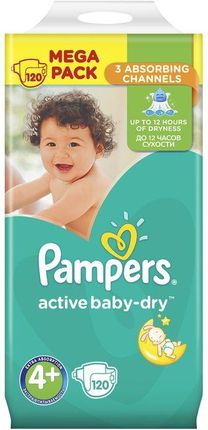 pampers activ baby-dry 4+ promocja