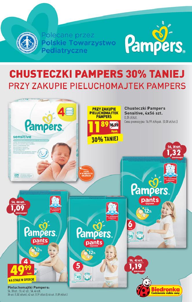 pieluchomajtki pampers 7 40 sztuk